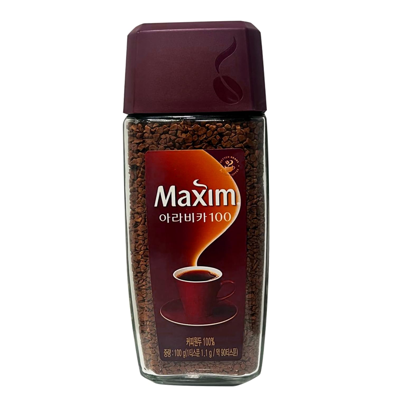DONGSUH Maxim Arabica 100 Ground Coffee 100g x 12